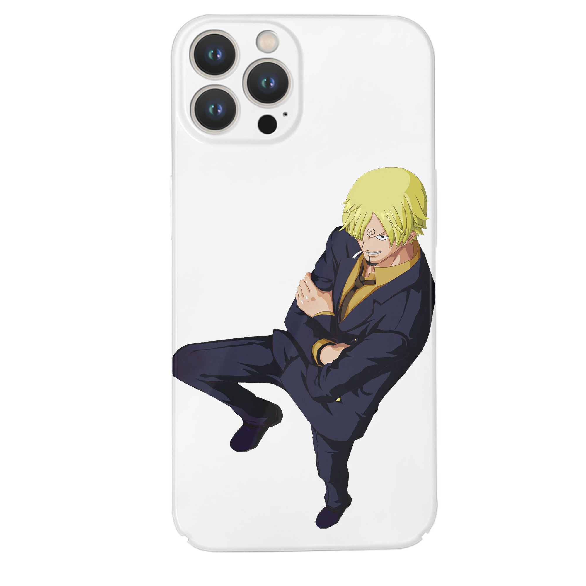 （画像用） ワンピース サンジ ONE PIECE Sanji 【iPhone 14シリーズ対応】ハードケース